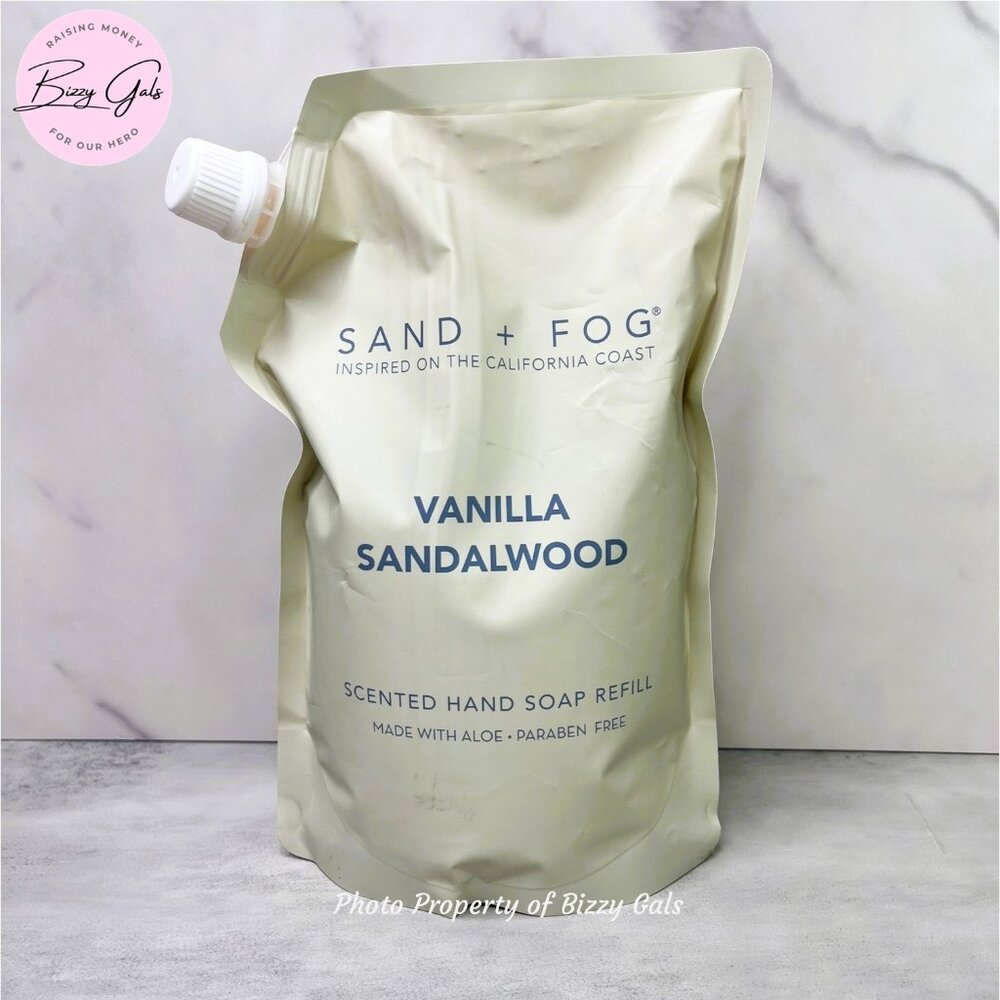Sand and Fog Vanilla Sandalwood Hand Soap Refill